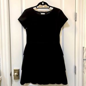 Black Crepe Club Monaco Dress